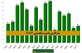 سازگاری تیپ شخصیتی INFP با دیگر شخصیت های MBTI