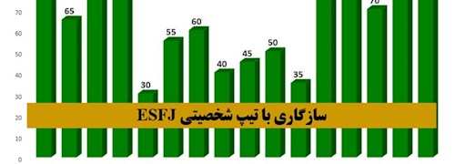 سازگاری تیپ شخصیتی ESFJ با دیگر شخصیت های MBTI