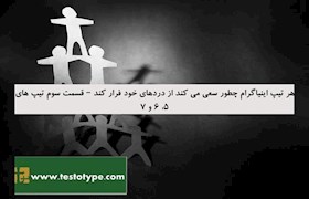 هر تیپ اینیاگرام چطور سعی می کند از دردهای خود فرار کند – قسمت سوم تیپ های 5، 6 و 7