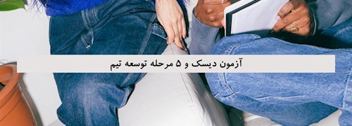 آزمون دیسک و 5 مرحله توسعه تیم