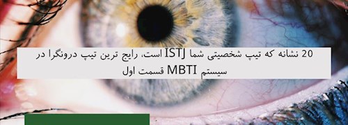 20 نشانه که تیپ شخصیتی شما ISTJ است، رایج ترین تیپ درونگرا در سیستم MBTI قسمت اول
