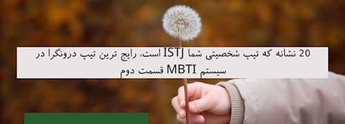 20 نشانه که تیپ شخصیتی شما ISTJ است، رایج ترین تیپ درونگرا در سیستم MBTI قسمت دوم